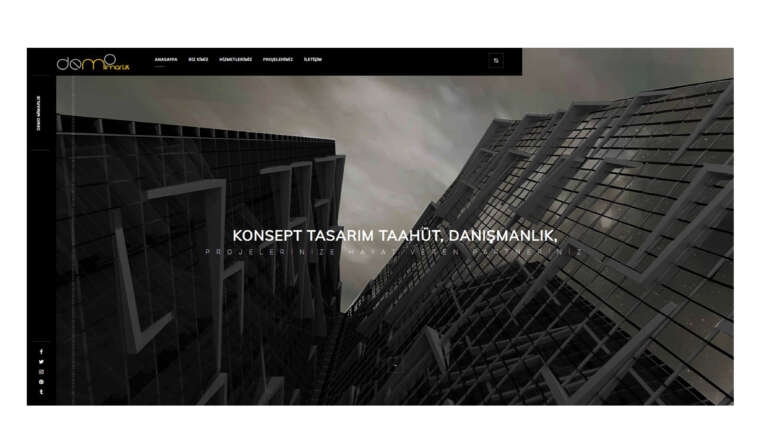 Demo Mimarlık Web Sitesi